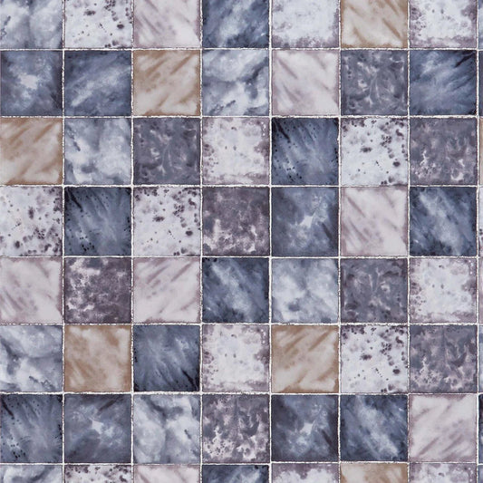 Hammam Wallpaper - Charcoal - Osborne & Little - W7335-01 - Premier Wallcovering