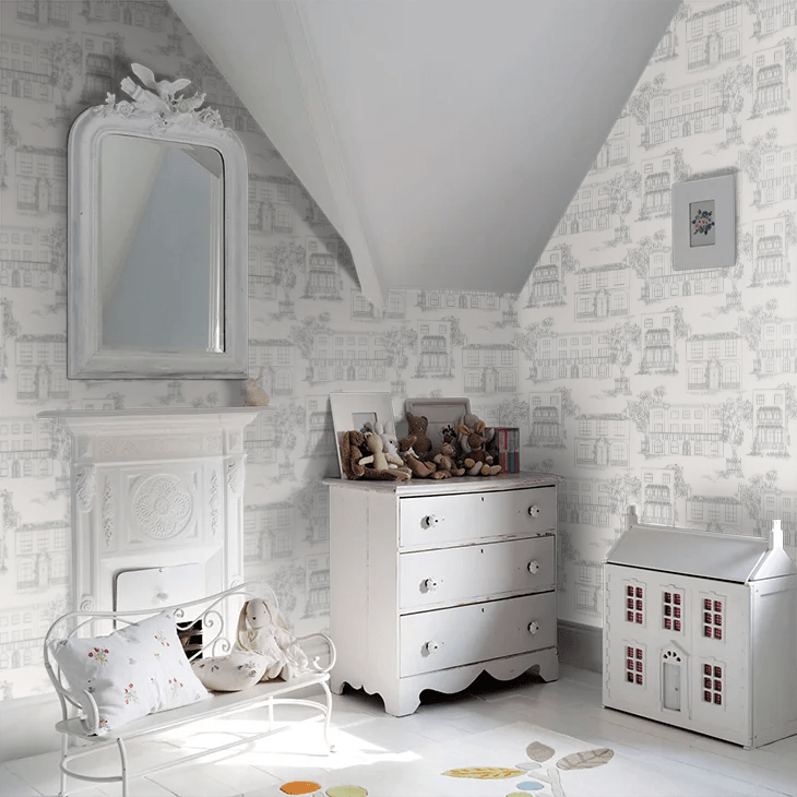 Hampstead Wallpaper - Glass - Little Greene - 0288HAGLASS - Premier Wallcovering