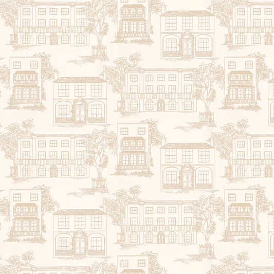 Hampstead Wallpaper - Beige - Little Greene - 0271HACLOIS - Premier Wallcovering