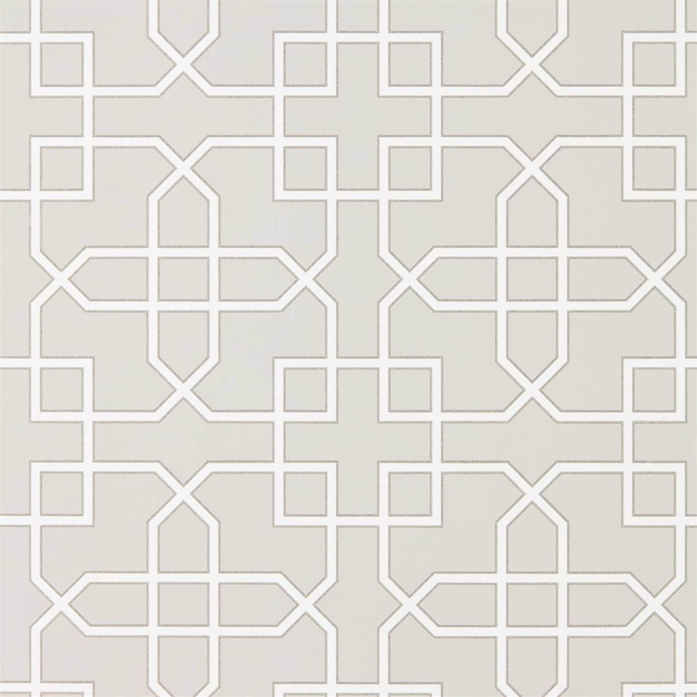 Hampton Trellis Wallpaper - Grey - Sanderson - DGLW216661 - Premier Wallcovering