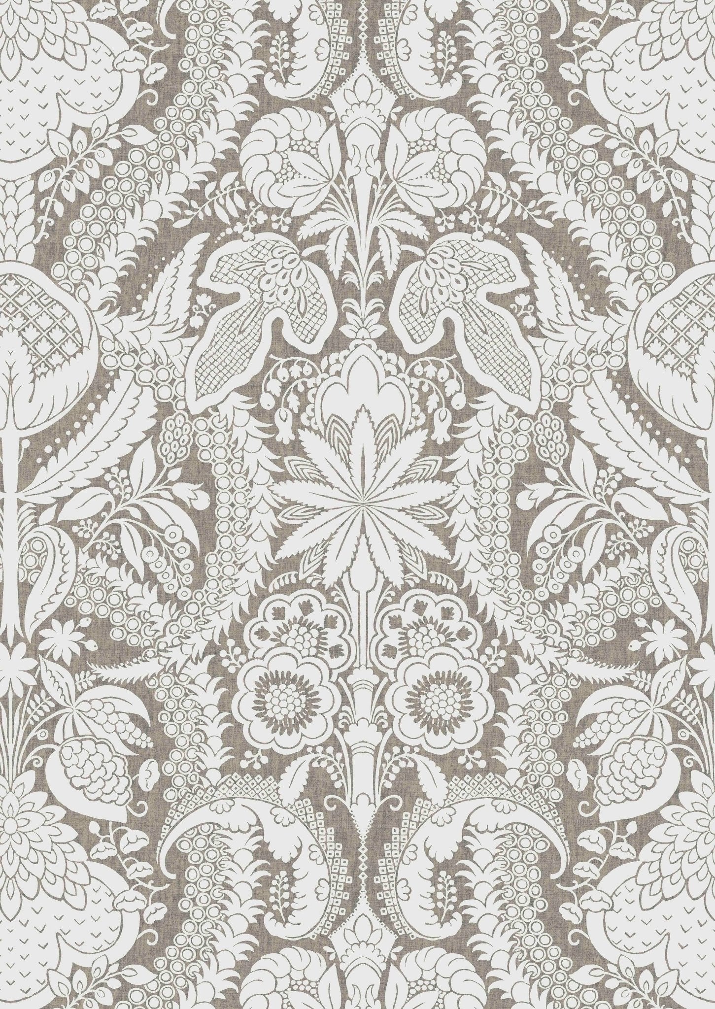 Hanbury Wallpaper - Charcoal - Lewis & Wood - Premier Wallcovering