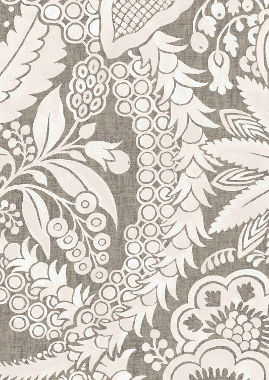 Hanbury Wallpaper - Charcoal - Lewis & Wood - Premier Wallcovering
