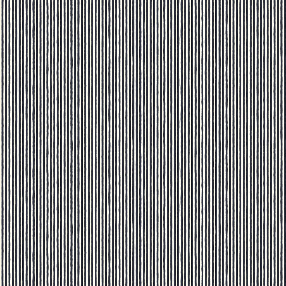 Hand Painted Stripe Wallpaper - Petra - Clarke White - Josephine Munsey - HPS-033-017 - Premier Wallcovering