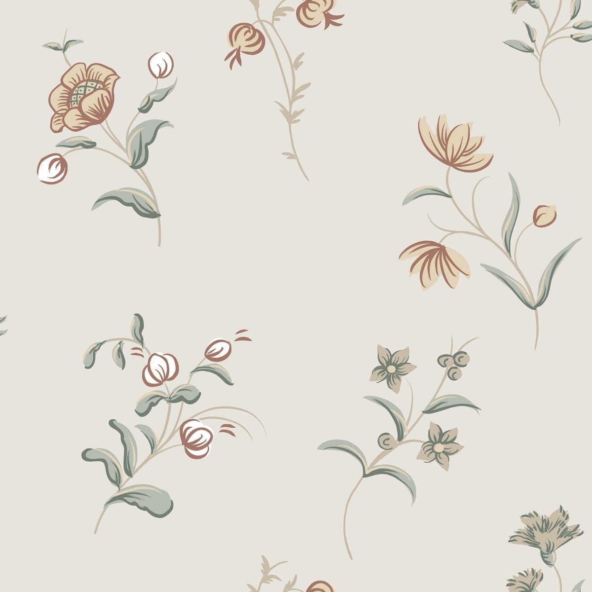 Hanna Wallpaper - Sandstone - Sandberg - S10391 - Premier Wallcovering