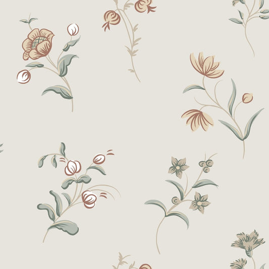 Hanna Wallpaper - Sandstone - Sandberg - S10391 - Premier Wallcovering