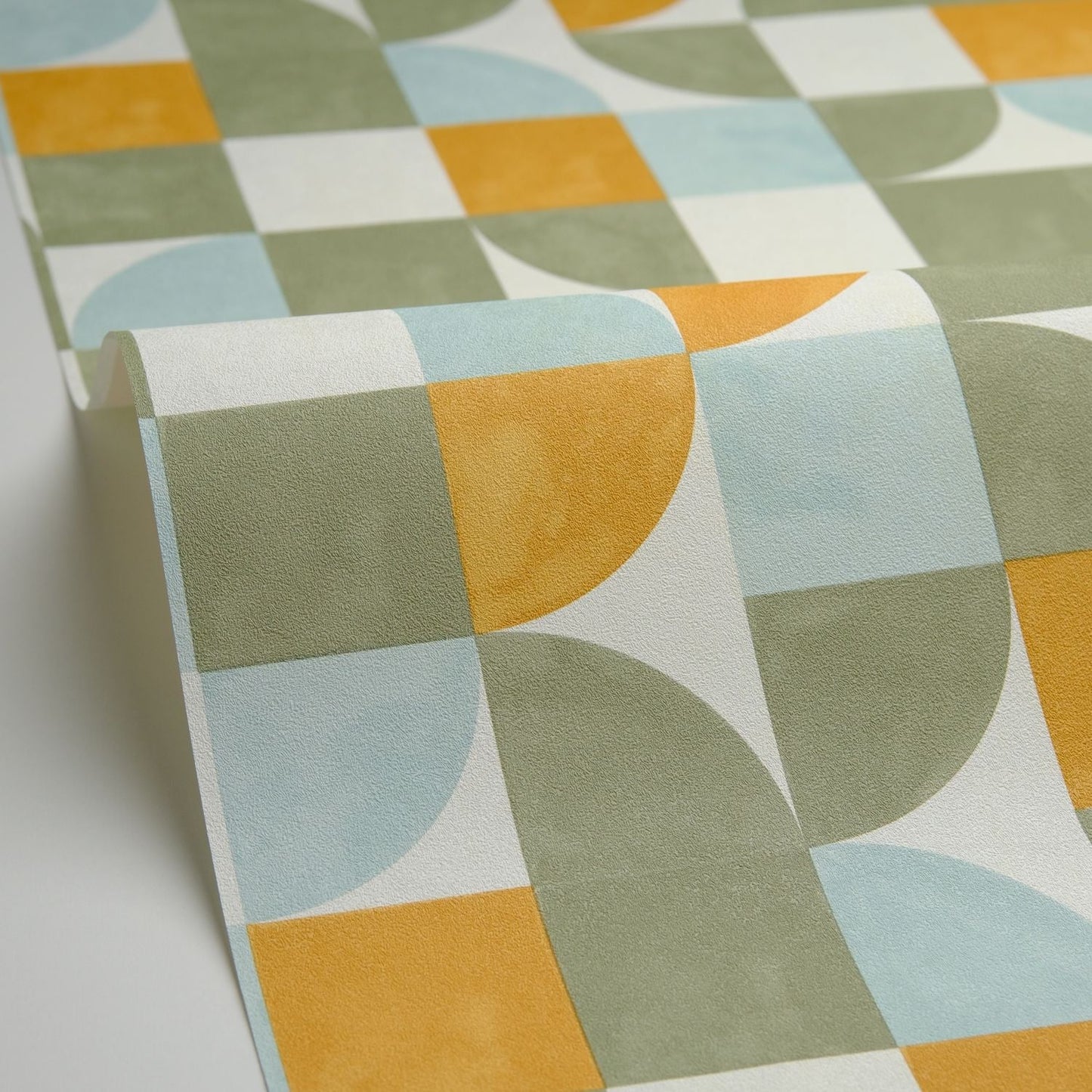 Happiness Wallpaper - Kaki Orange - Caselio - 105360387 - Premier Wallcovering