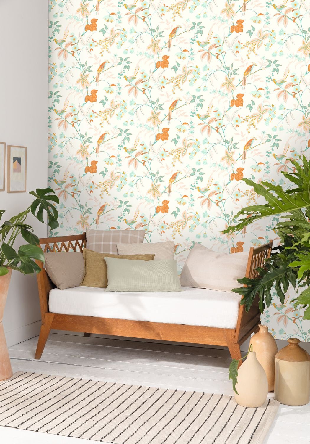 Happy Wallpaper - Vert Clair - Caselio - 104060732 - Premier Wallcovering