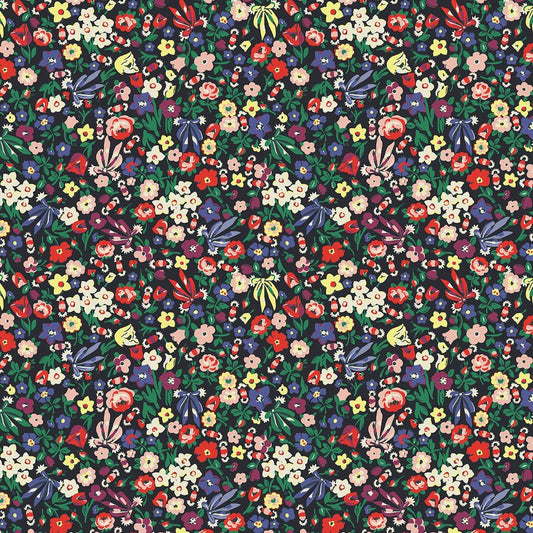 Harmony Ditsy Wallpaper - Night - 125505 - Cath Kidston - Premier Wallcovering