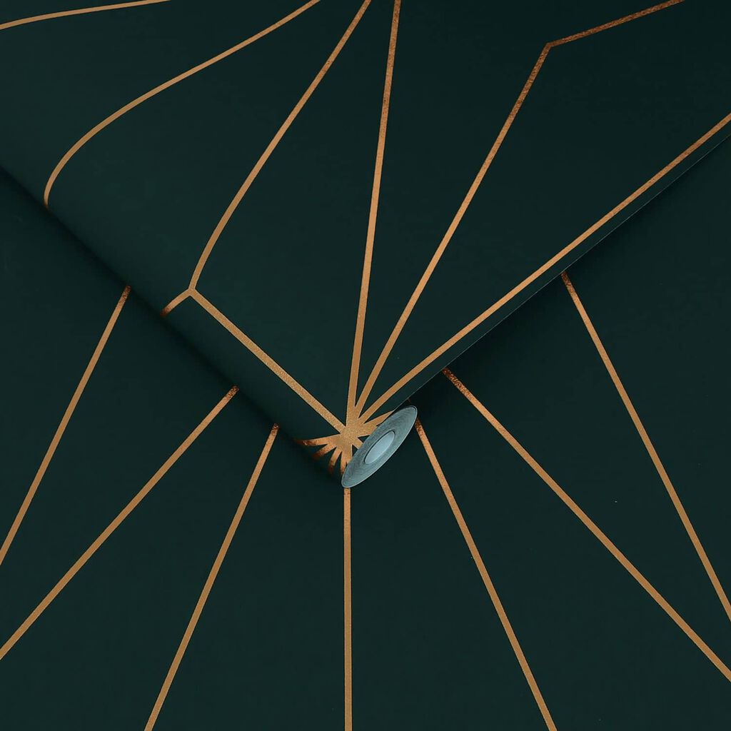 Harmony Wallpaper - Emerald - Graham & Brown - 119801 - Premier Wallcovering