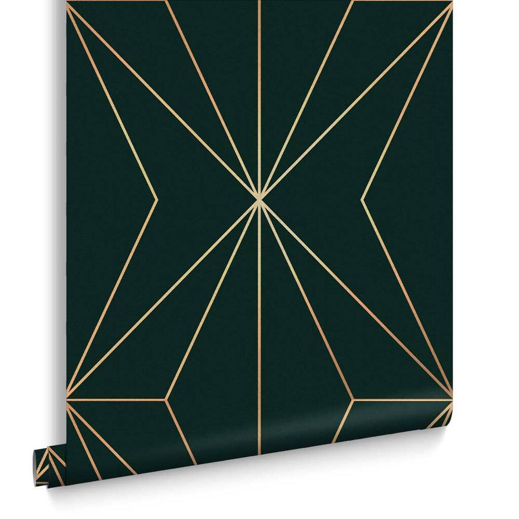 Harmony Wallpaper - Emerald - Graham & Brown - 119801 - Premier Wallcovering