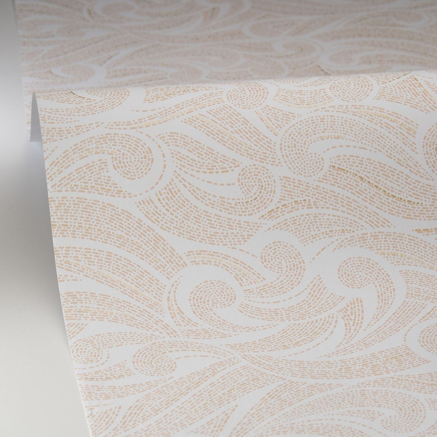 Harmony Wallpaper - Blanc - Caselio - 106640127 - Premier Wallcovering