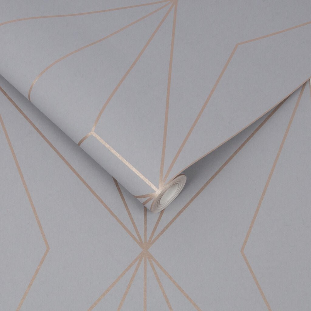 Harmony Wallpaper - Grey - Graham & Brown - 107586 - Premier Wallcovering