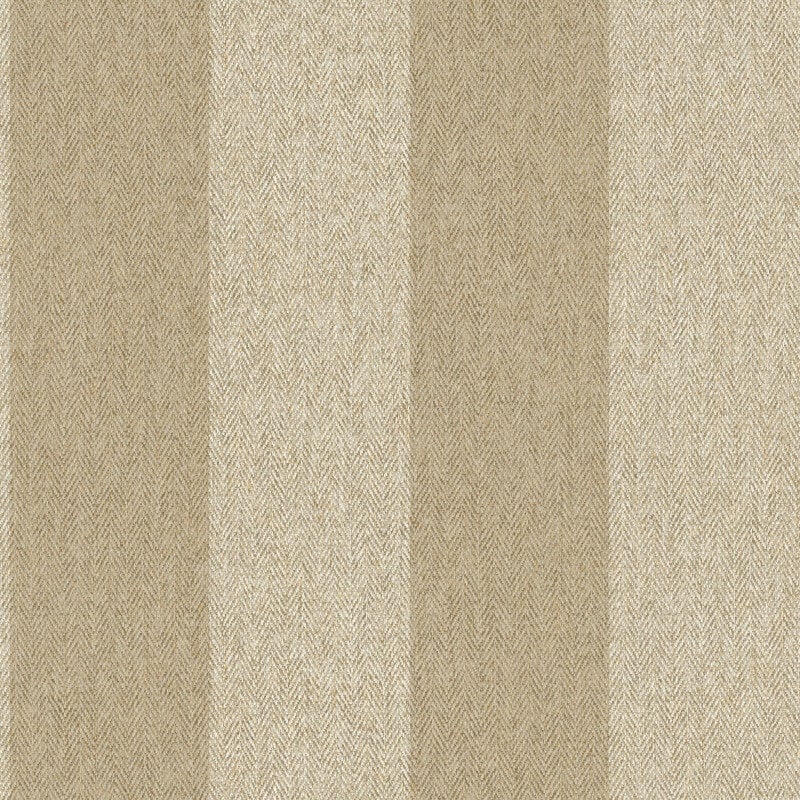 Harris Stripe Wallpaper - Natural - Crown - M1869 - Premier Wallcovering