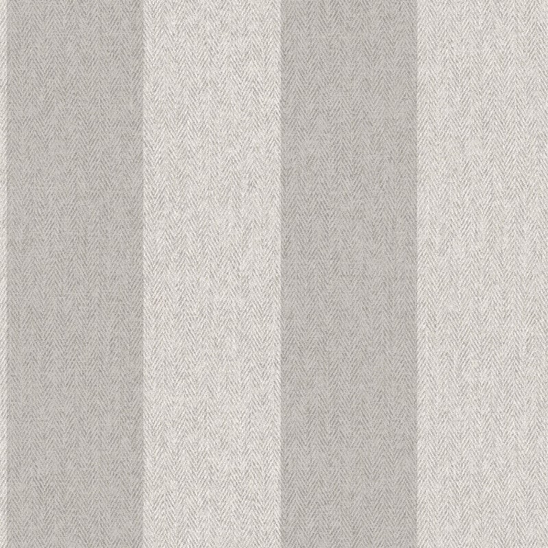 Harris Stripe Wallpaper - Soft Grey - Crown - M1872 - Premier Wallcovering