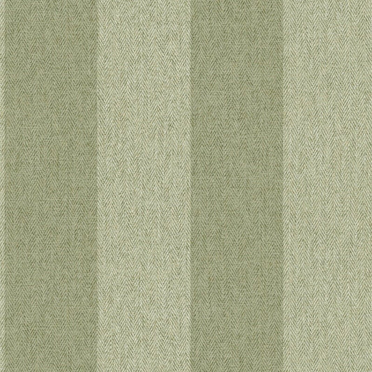 Harris Stripe Wallpaper - Green - Crown - M1866 - Premier Wallcovering