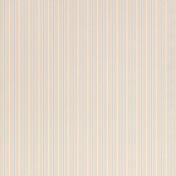 Harrison Stripe Wallpaper - Blue & Linen - Thibaut - T1010 - Premier Wallcovering