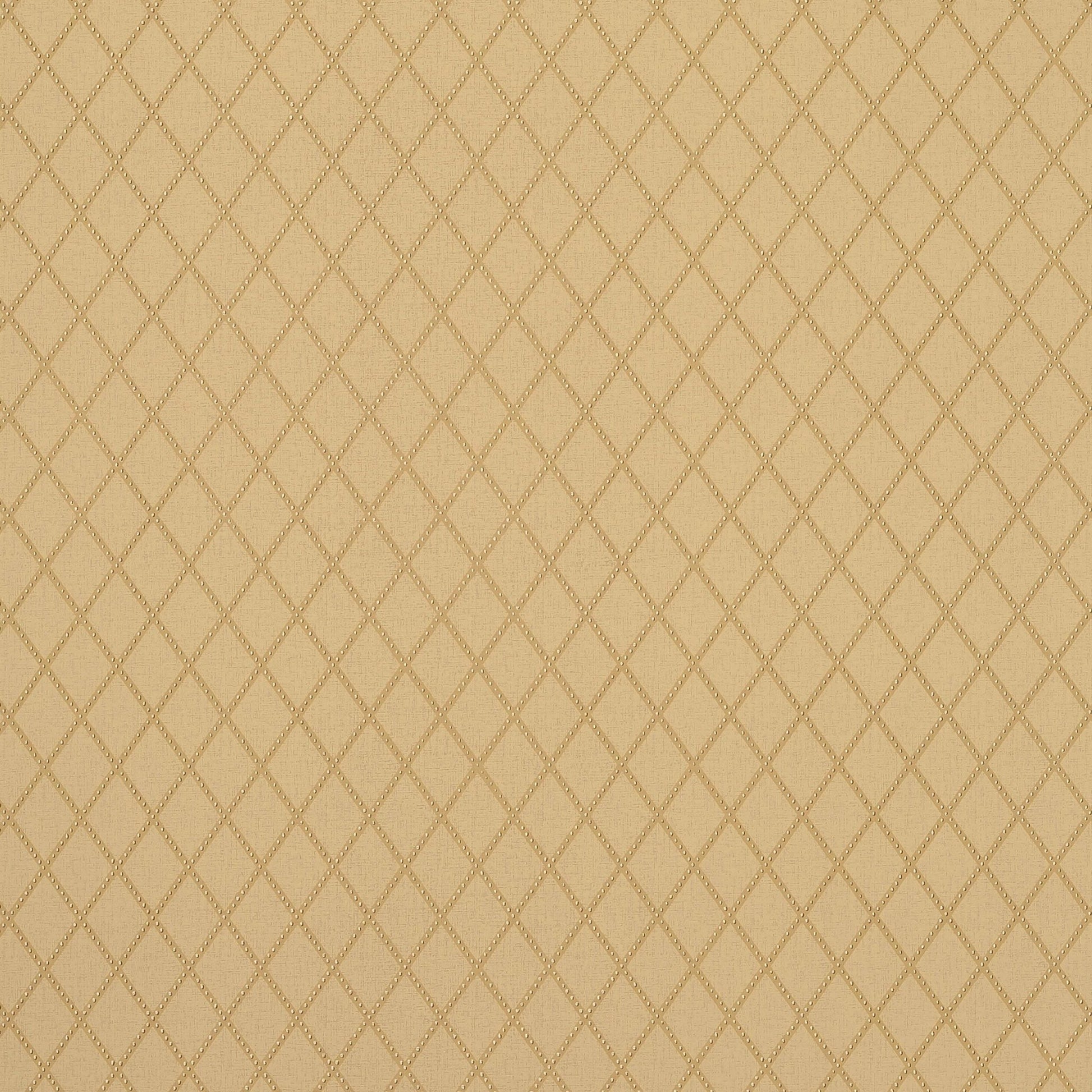 Hartmann Trellis Wallpaper - Camel - Thibaut - T10066 - Premier Wallcovering