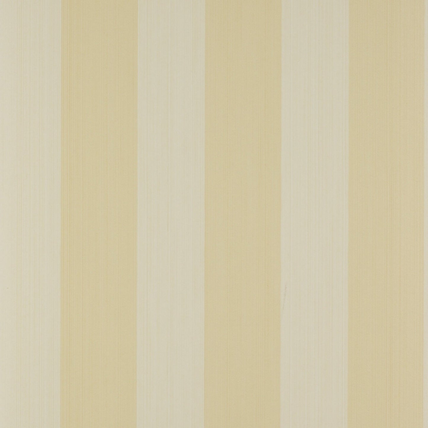 Harwood Stripe Wallpaper - Yellow/Cream - Colefax & Fowler - 07907/18 - Premier Wallcovering