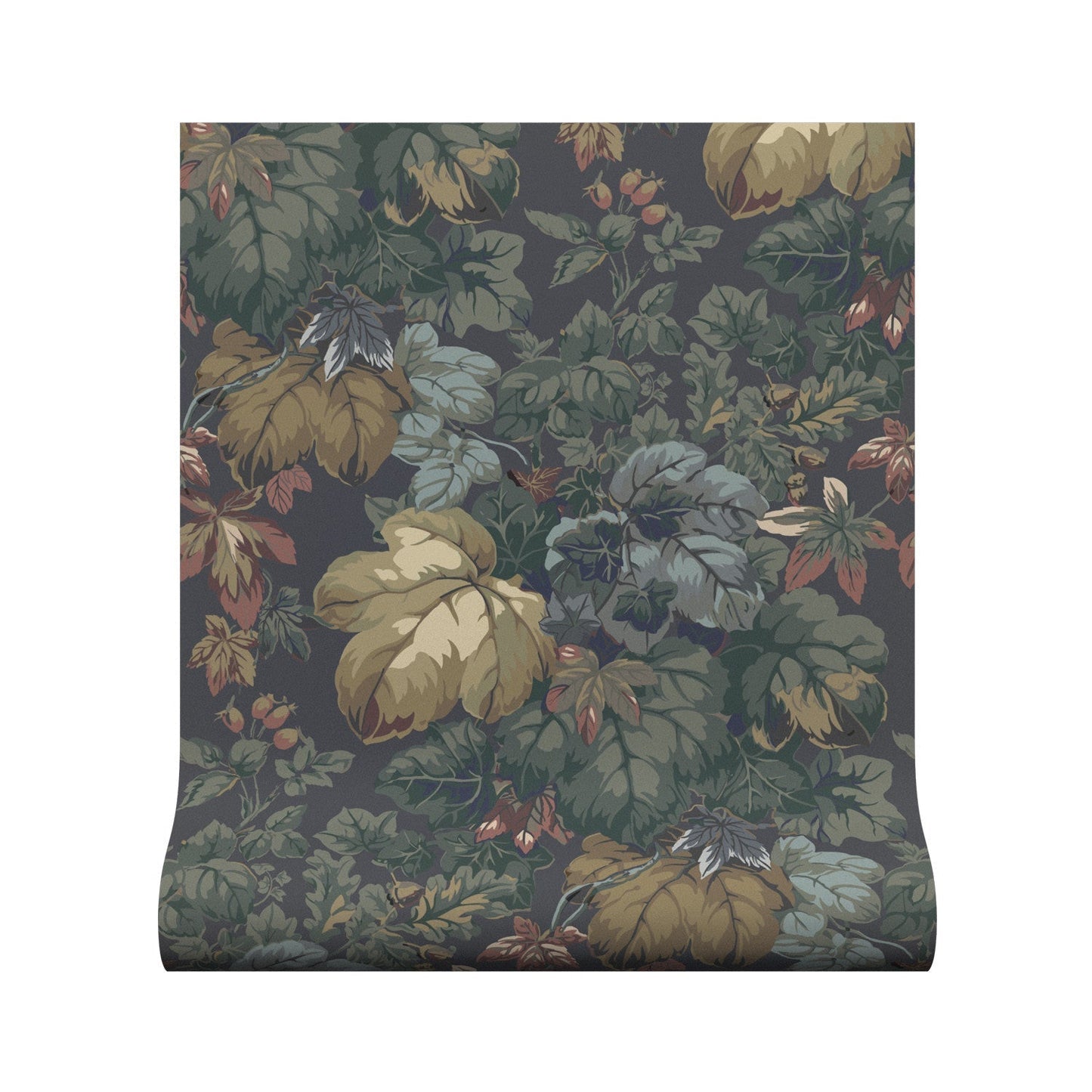 Hathersage Wallpaper - Charcoal - Warner House - Premier Wallcovering