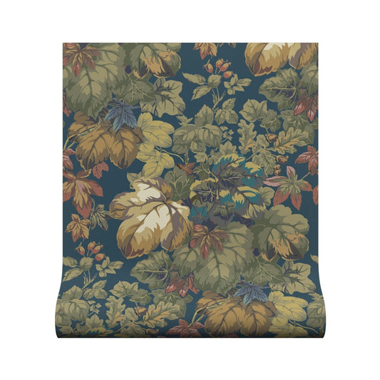 Hathersage Wallpaper - Blue - Warner House - Premier Wallcovering