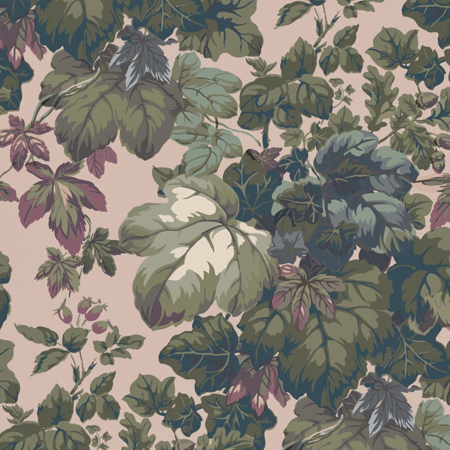 Hathersage Wallpaper - Blush - Warner House - Premier Wallcovering