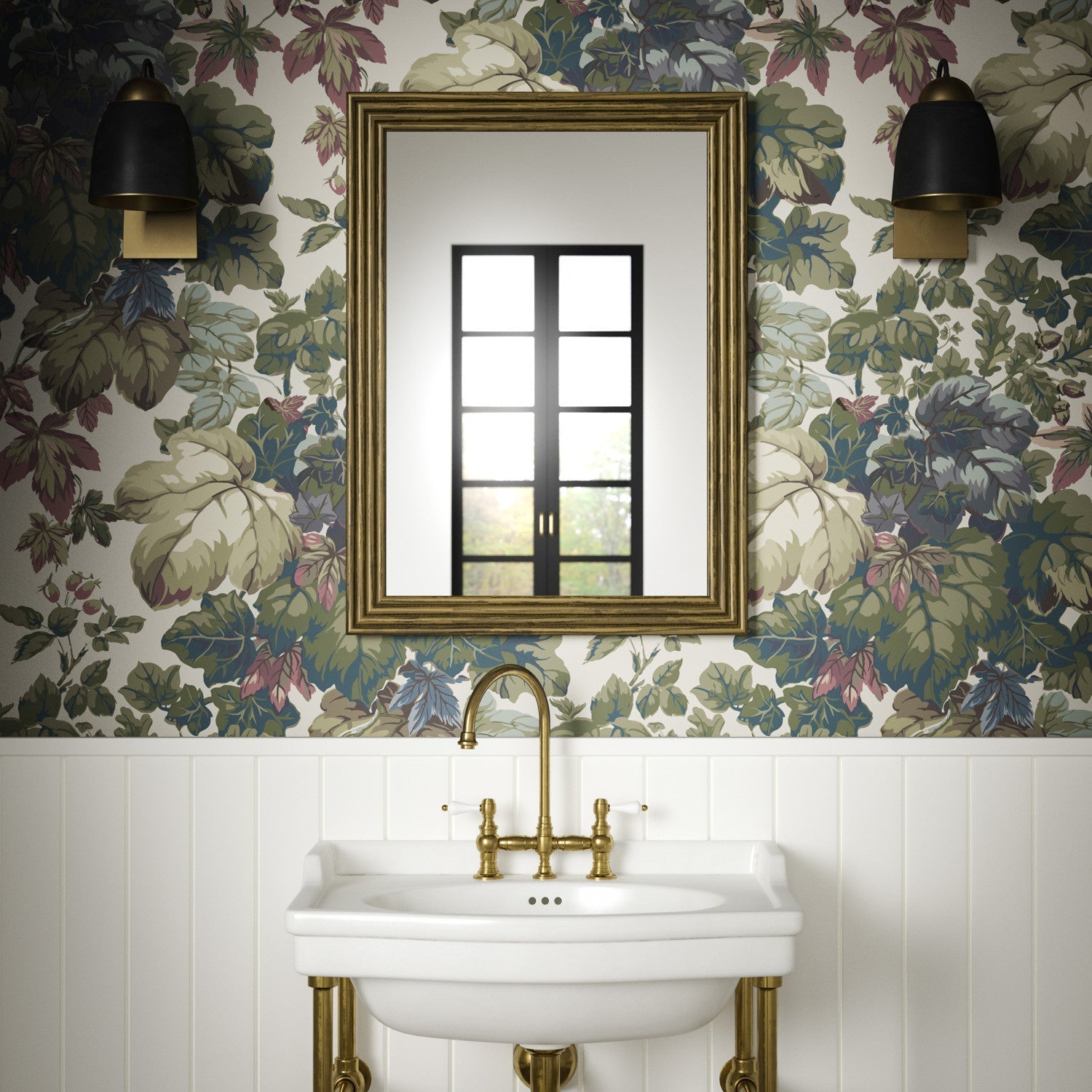 Hathersage Wallpaper - Stone - Warner House - Premier Wallcovering