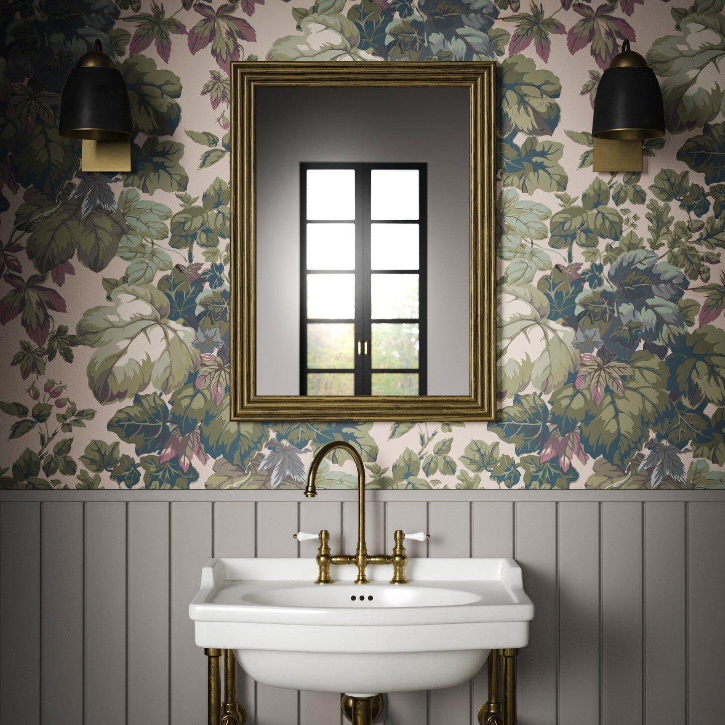 Hathersage Wallpaper - Blush - Warner House - Premier Wallcovering