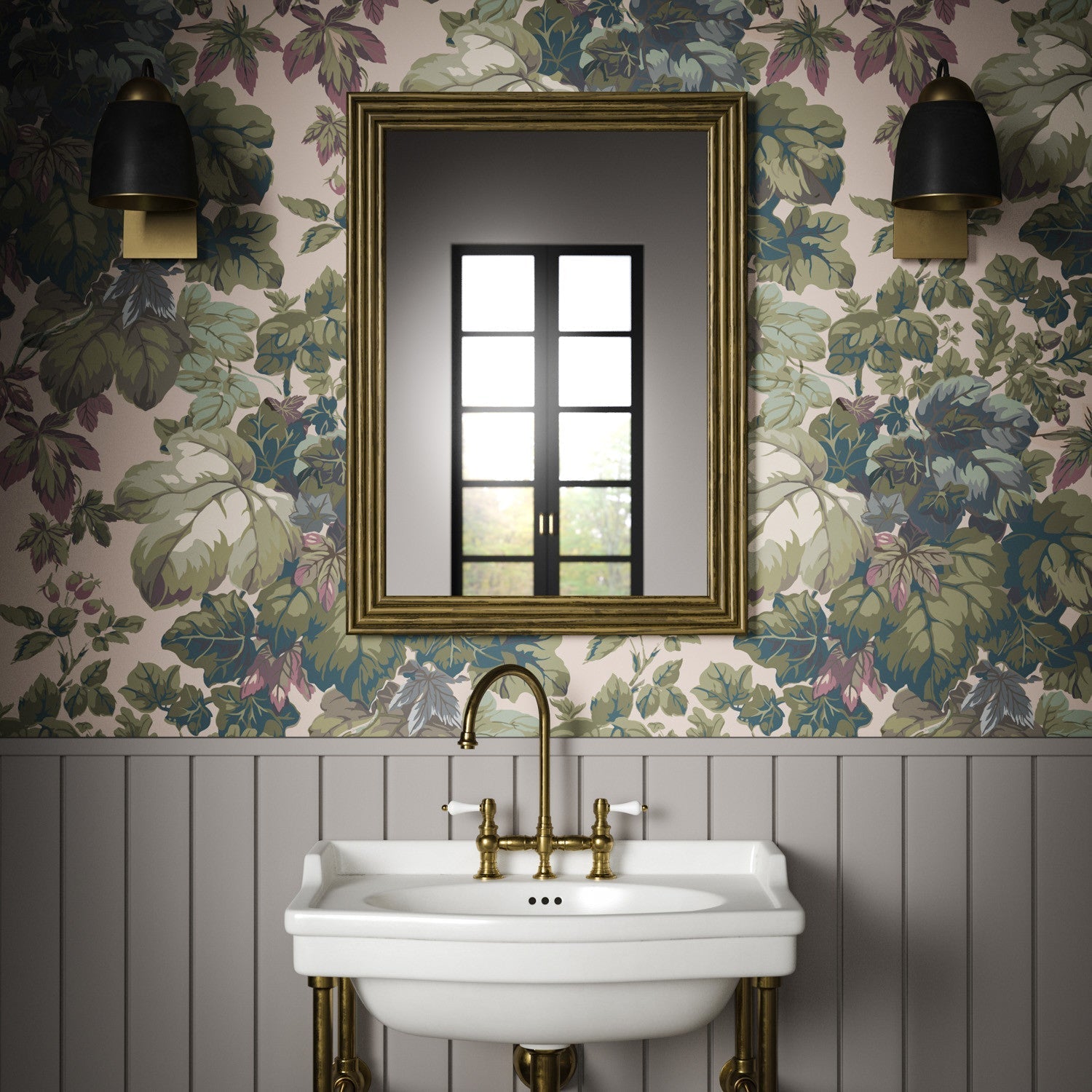 Hathersage Wallpaper - Blush - Warner House - Premier Wallcovering