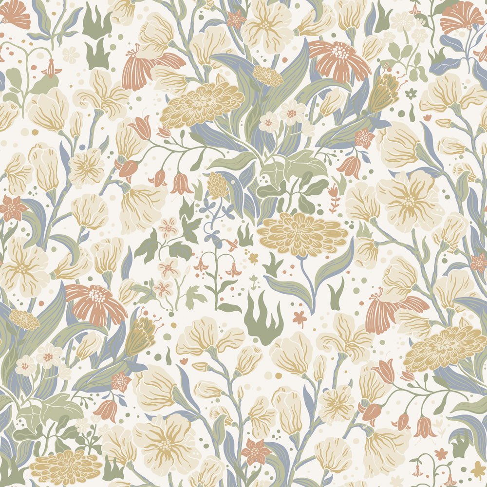 Hava Wallpaper - Apricot - Midbec - 22011 - Premier Wallcovering