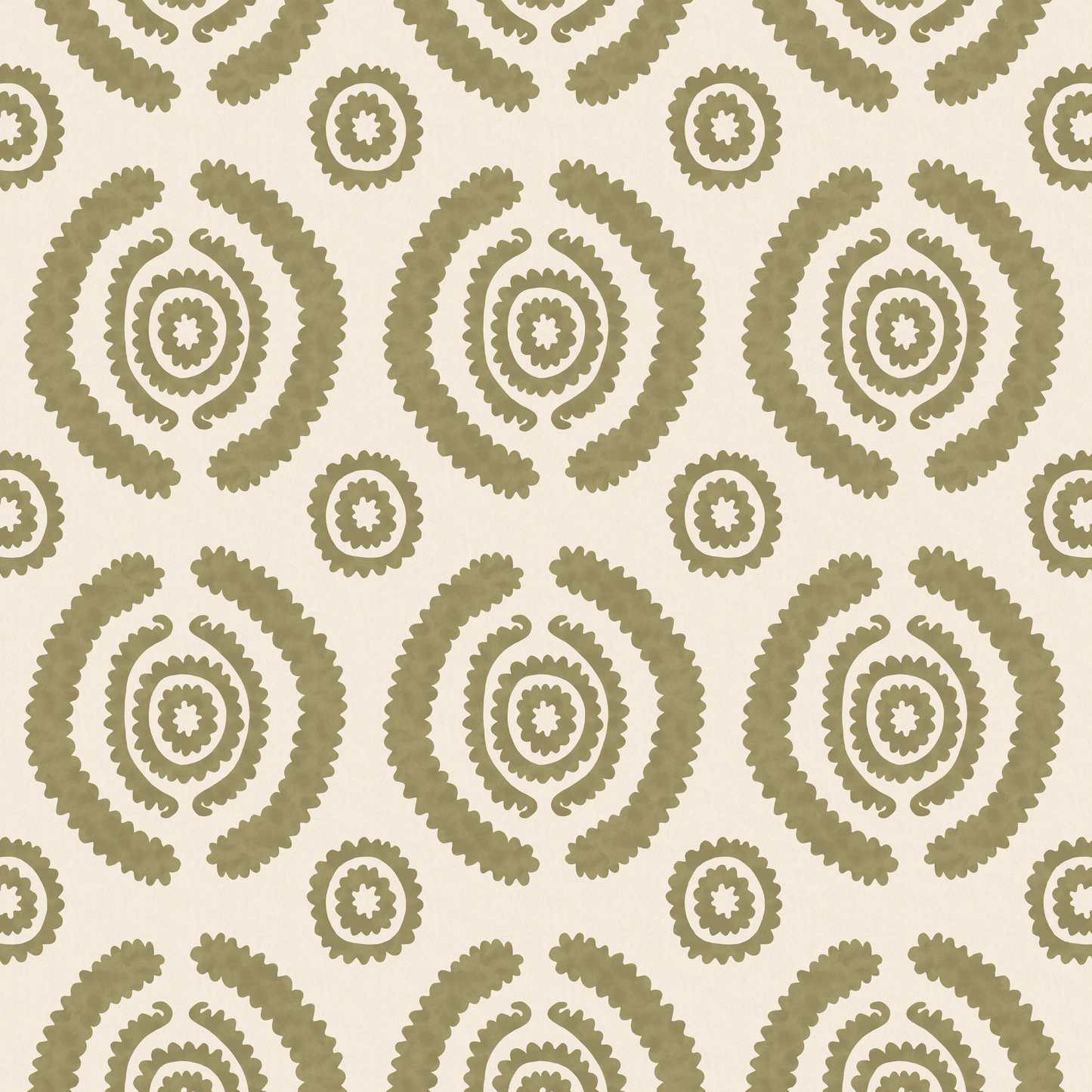 Haveli Wallpaper - Moss - Penny Morrison - HAVELI-MOSS - Premier Wallcovering