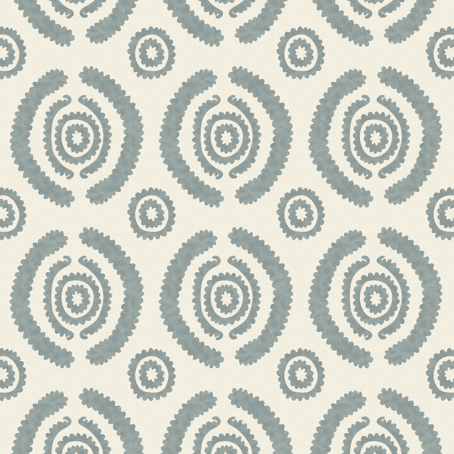 Haveli Wallpaper - Blue - Penny Morrison - HAVELI-BLUE - Premier Wallcovering