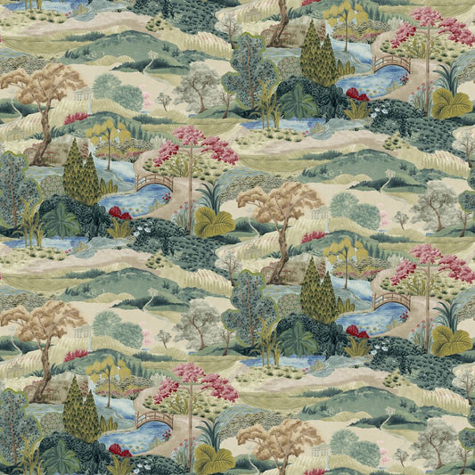 Hawthorne Hill Mural Wallpaper - Forest Reverie - Timothy Wilman - TW2529 - Premier Wallcovering