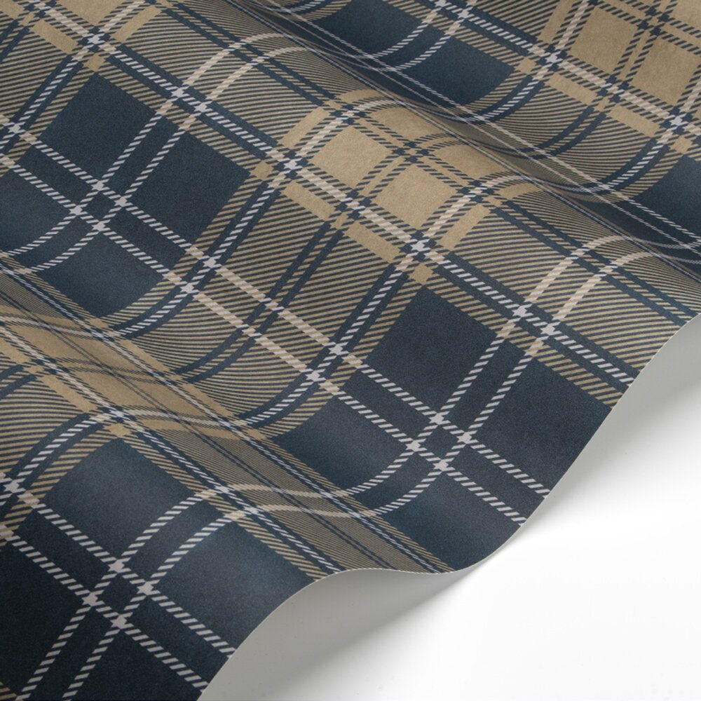 Haymarket Wallpaper - Prussian Blue - Timothy Wilman - TW2429 - Premier Wallcovering