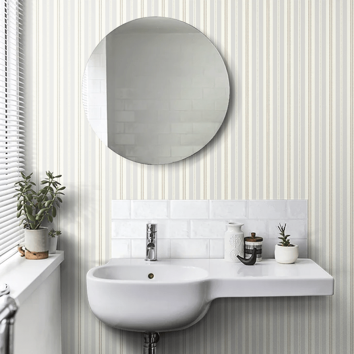 Hedda Wallpaper - Grey - Boråstapeter - 5818 - Premier Wallcovering