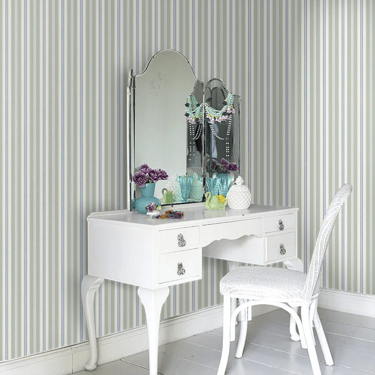 Hedda Wallpaper - Green - Boråstapeter - 5817 - Premier Wallcovering