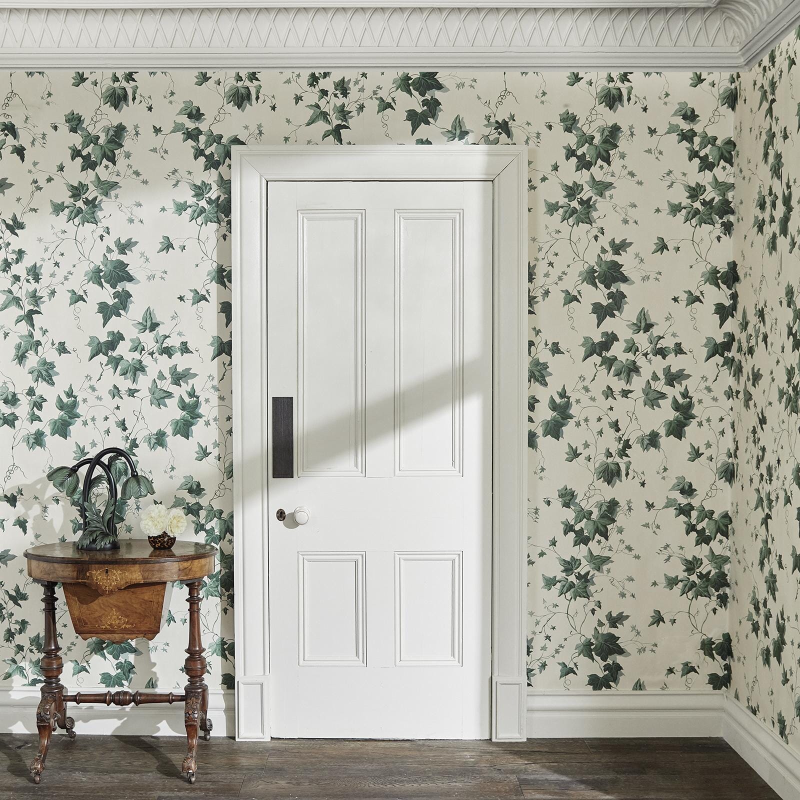Hedera Wallpaper - Viridian - House of Hackney - 1 - WA - HED - DI - VIR - XXX - Premier Wallcovering