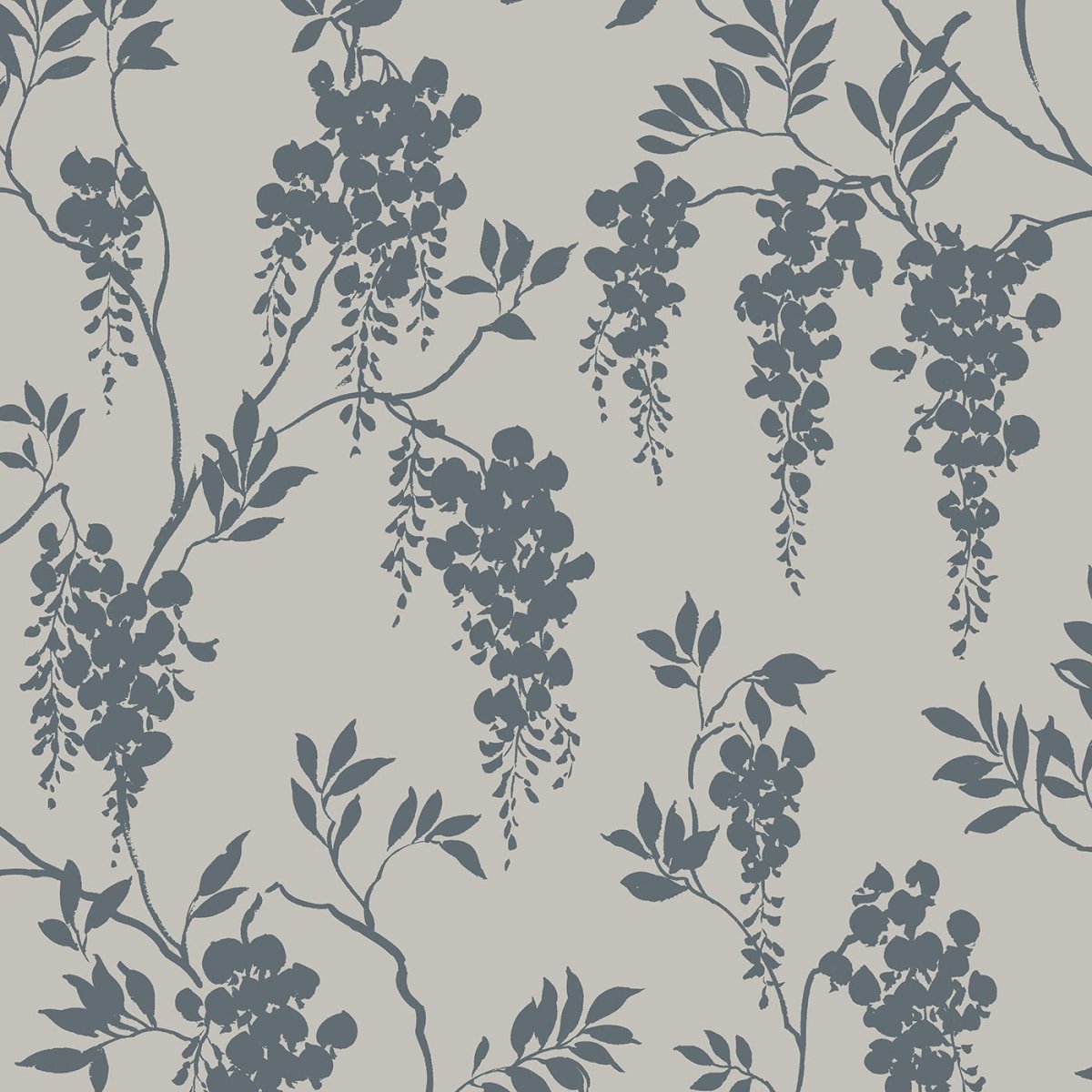 Hedvig Wallpaper - Petrol - Sandberg - 833-56 - Premier Wallcovering
