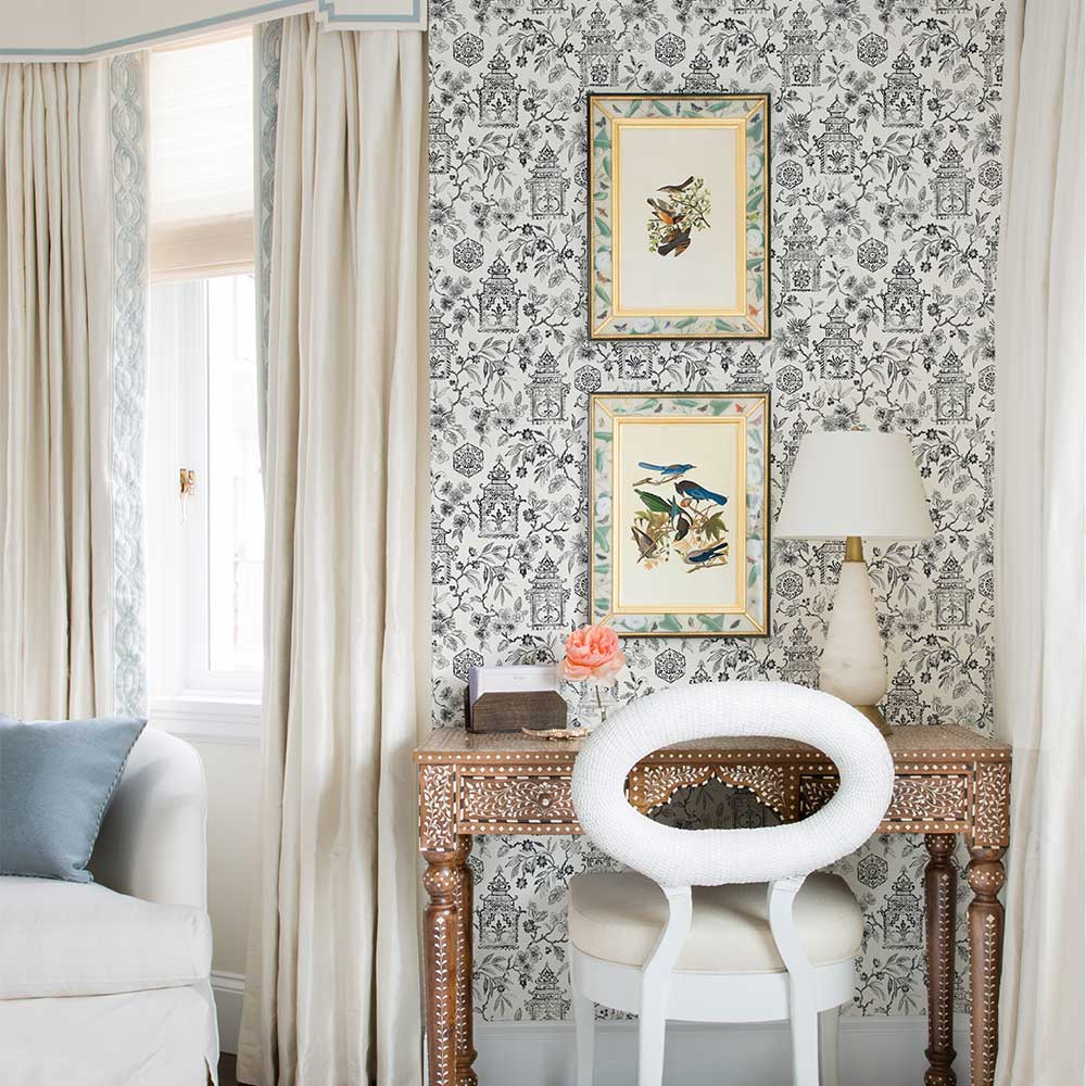 Helaine Wallpaper - Monochrome - A Street Prints - FD26311 - Premier Wallcovering