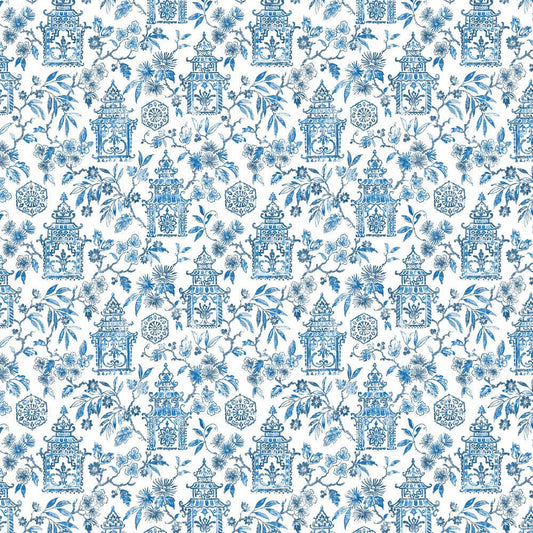 Helaine Wallpaper - Royal Blue - A Street Prints - FD26310 - Premier Wallcovering
