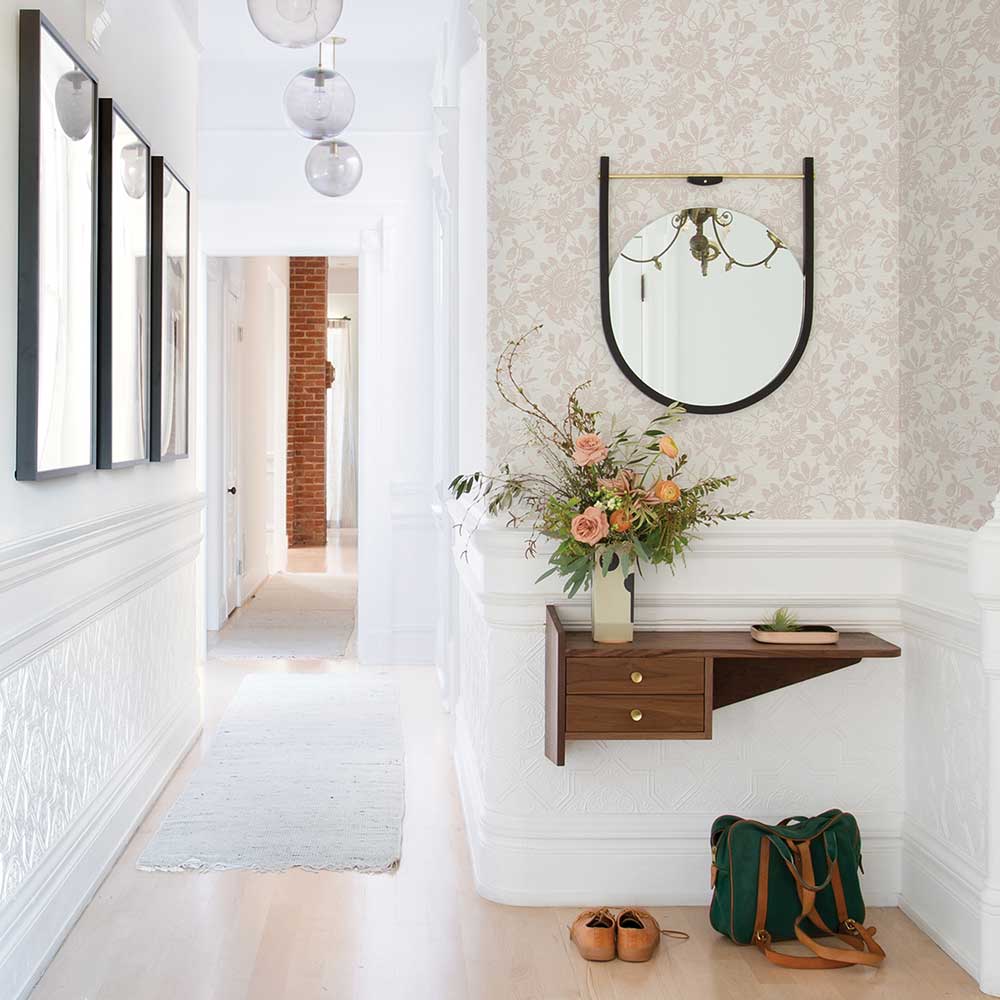 Helen Wallpaper - Heather - A Street Prints - FD26630 - Premier Wallcovering