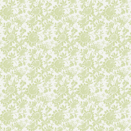Helen Wallpaper - Green - A Street Prints - FD26628 - Premier Wallcovering