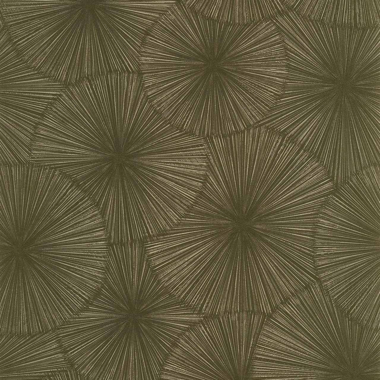Helios Solaris Wallpaper - Vert Taiga - Casadeco - 201877777 - Premier Wallcovering