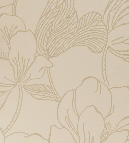 Helleborus Wallpaper - White - 5601 - Farrow & Ball - Premier Wallcovering