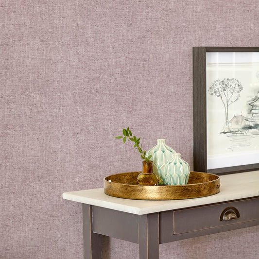 Helmsley Wallpaper - Heather - Voyage Maison - HELMSLE/WPO/HEA - Premier Wallcovering