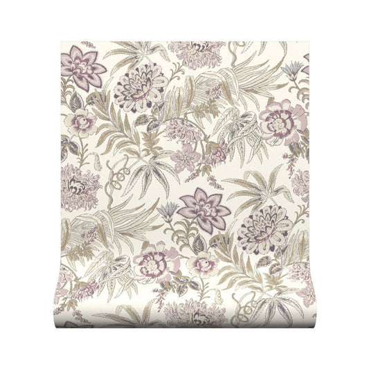 Hemingford Wallpaper - Heather - Warner House - Premier Wallcovering