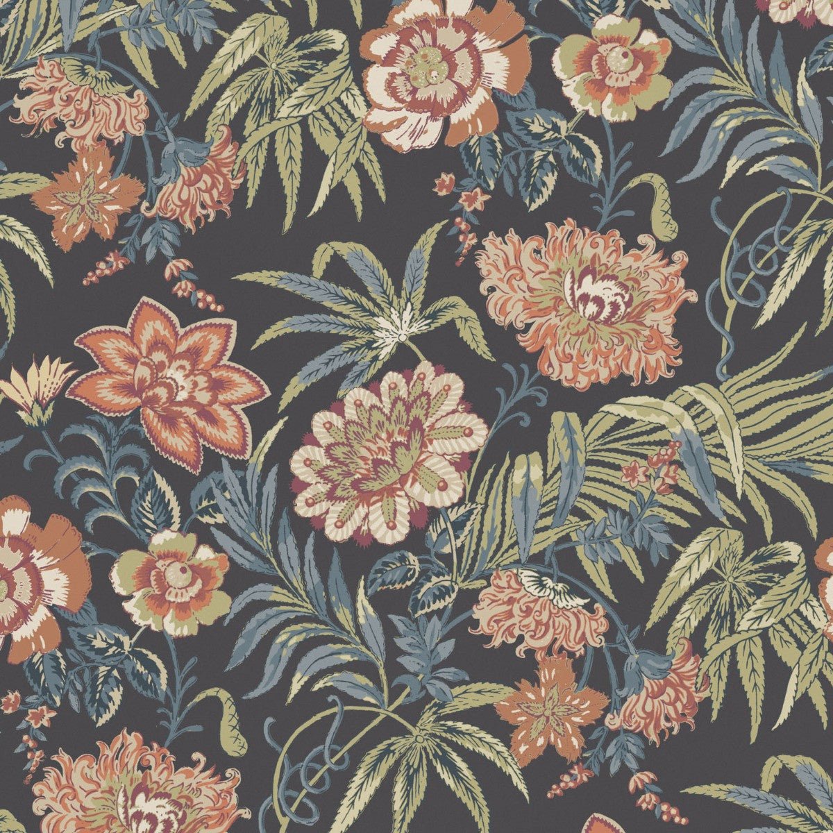 Hemingford Wallpaper - Spice - Warner House - Premier Wallcovering