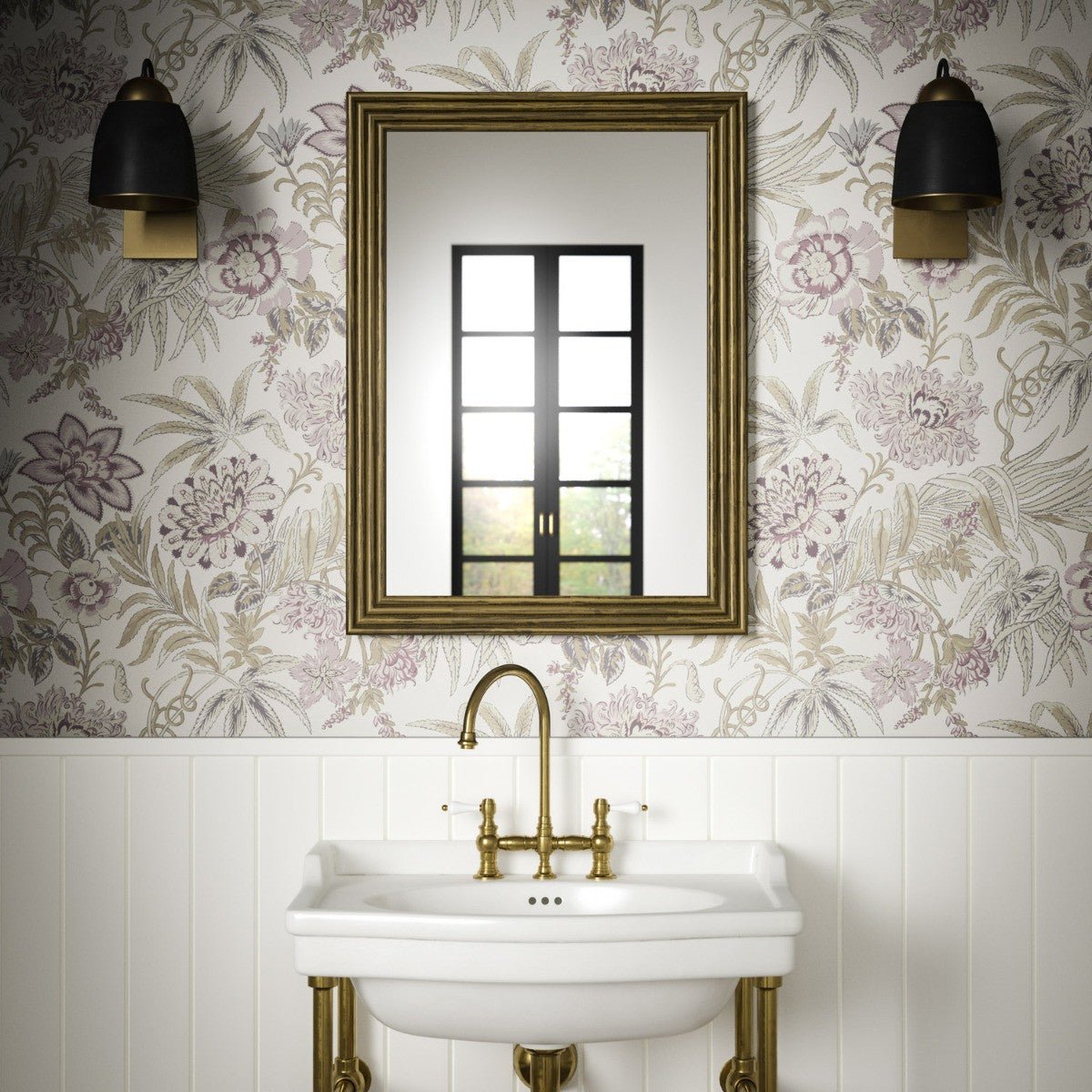 Hemingford Wallpaper - Heather - Warner House - Premier Wallcovering