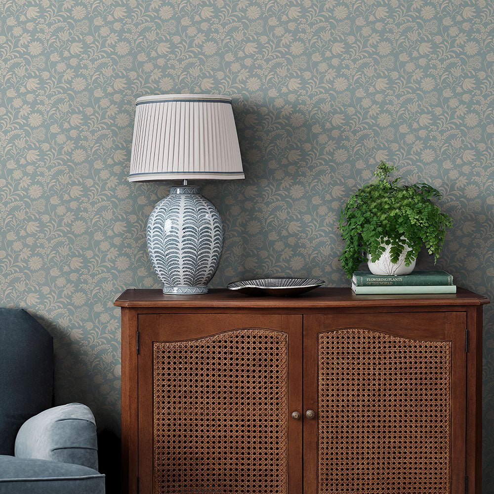 Hemingway Wallpaper - Seaspray - Laura Ashley - 140317 - Premier Wallcovering