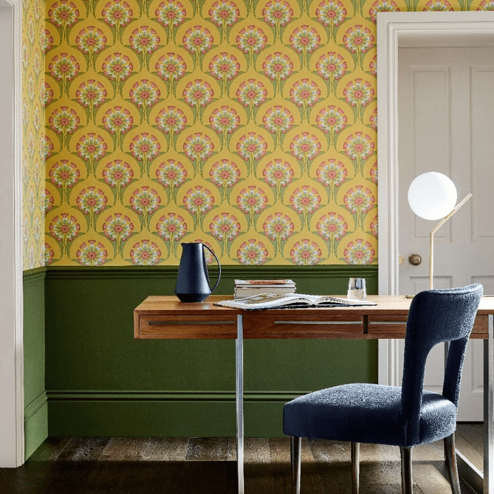Hencroft Wallpaper - Punch - Little Greene - 0245HEPUNCH - Premier Wallcovering