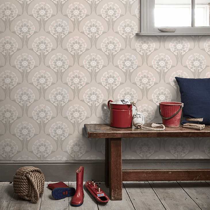 Hencroft Wallpaper - Lute - Little Greene - 0245HELUTEZ - Premier Wallcovering